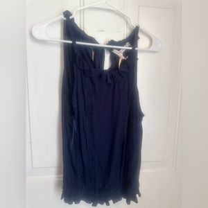Chelsea and violet navy lace tank